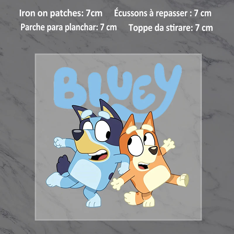 Blueyi Series Child Stripes Sets Summer Girls Boys T-Shirt Shorts Suits Cartoon Bingo Casual Sport Clothes Kids Sleepwear Gifts