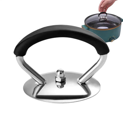 Universal Pot Lid Cover Knob Handle,Stainless Steel Replacement Cookware Pot Lid Handgrip Knob
