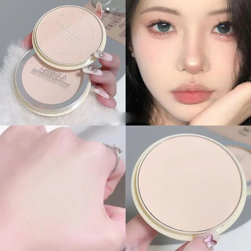 Matte Soft-Focus Setting Powder Touch-up & Setting Concealing Oil-control Waterproof & Sweatproof Long-lasting Makeup