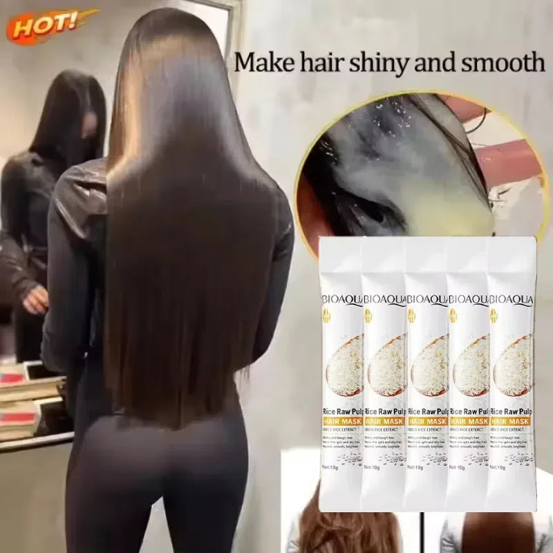 5 Seconds Hair Mask Soft Smooth Care Natural Repair Professional Magical Repair Damage Frizz Hair Prevent Dryness Split Ends