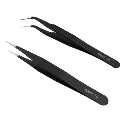 Eyelash extension tweezers beauty makeup tools for lashes building matte eye lashes tweezers false eyelashes tools