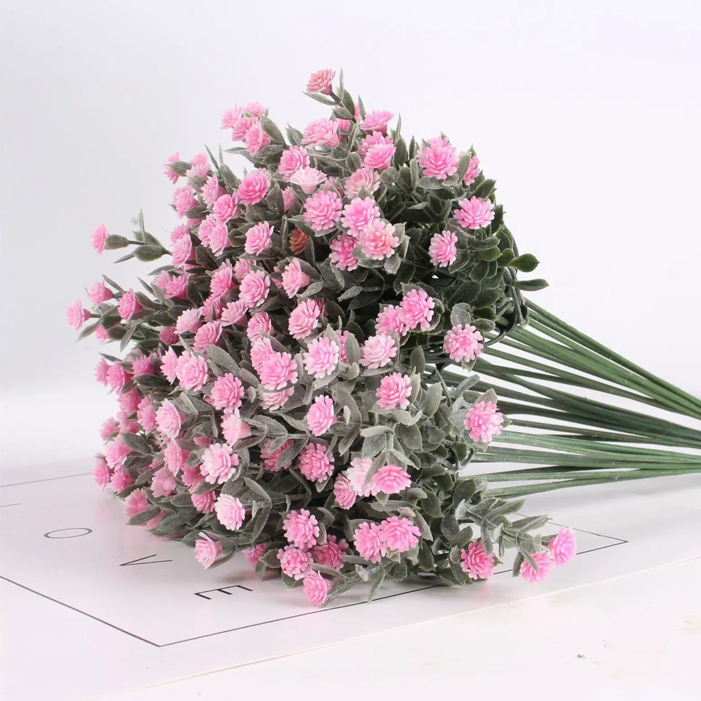 Arrangement Wedding Bouquet Floral Babysbreath Gypsophila Fake Flowers Artificial Flowers