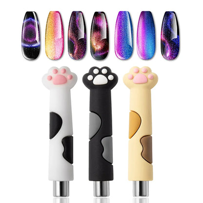 Double-Ended Magnet Rod for Cat UV Gel Varnish with Nails Art Decoration Fashion Nail Magnet Tools for Manicure Design Tools