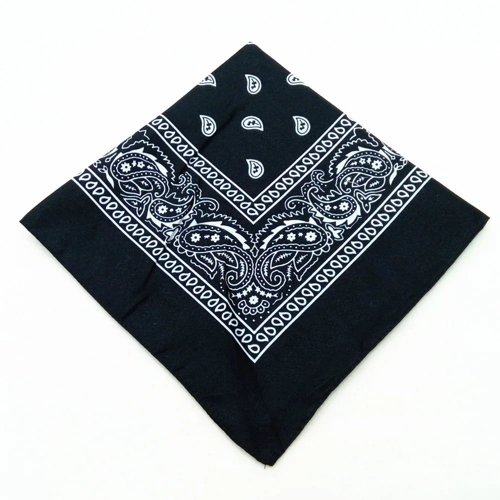 Hip Hop Bandana 23 Styles Man Women Fashion Outdoor Headbands Hair Band Wrist Wraps Hair Scarves High Quality Hair Accessories