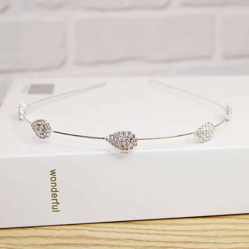 2024 New Fashion Multiple Styles Luxurious All-match Rhinestones Hairbands Headband  for Women Girl Hair Accessories Headwear