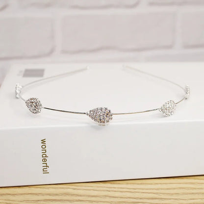 2024 New Fashion Multiple Styles Luxurious All-match Rhinestones Hairbands Headband  for Women Girl Hair Accessories Headwear