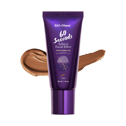 BIO-Dimot 6D Tinted Firming Gel - Instant 60 Seconds Lift, Firms Skin, Reduces Wrinkles, Evens Tone, Natural Finish, 30ml 2025.