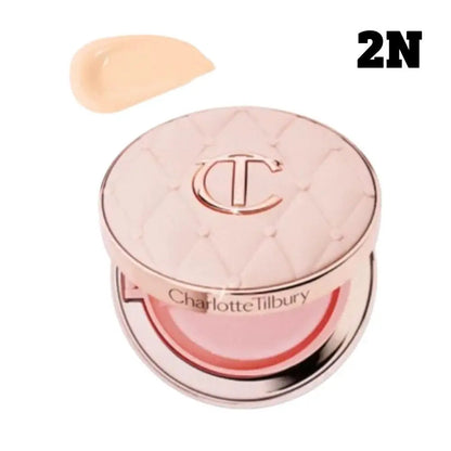 C/T Lasting Shimmer Highlighter Powder Moisture Oil Control Nature Show Complexion Two-color Heart Shape Powder Blusher