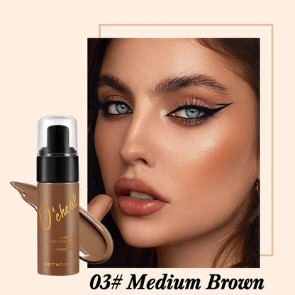 Waterproof foundation make-up concealer, long-lasting moisturizing, can build coverage and create a natural look