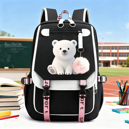 Large Laptop Backpack High Quality Versatile Schoolbag for Middle School College Teenagers Stylish Student Travel Daybag