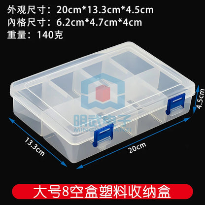 37 Sensor Kits 36 Grid Plastic Box RFID Plastic Box Component Box 10/15/36 Grid Empty Box