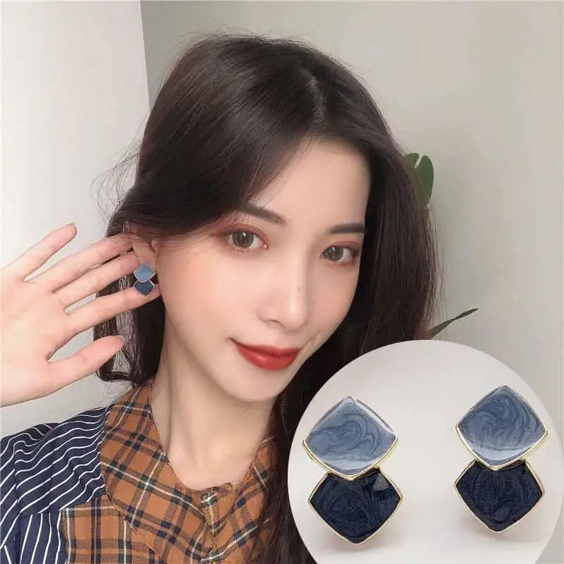 925 Silver Needle Korean Fashion Crystal Flower Earrings For Women Jewelry 2026 Trending  Women's French Pearl Earrings z40