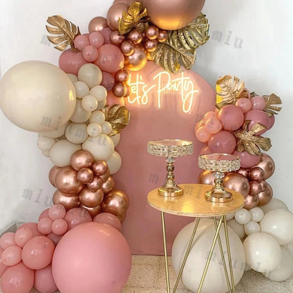 Beige Cream White Boho Balloon Garland Arch Kit Sand White Engagement Wedding Birthday Party Baby Shower Decoration Balloons