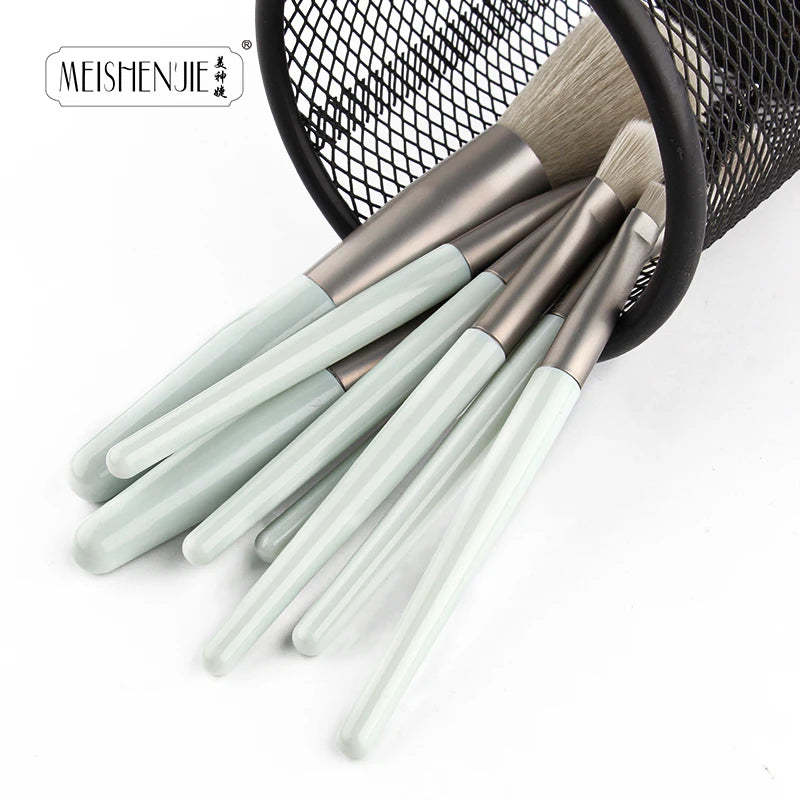 MEISHENJIE 5/8 PCS Makeup Brushes Set Eye Shadow Foundation Women Cosmetic Brush Eyeshadow Blush Beauty Soft Make up Tools Brush