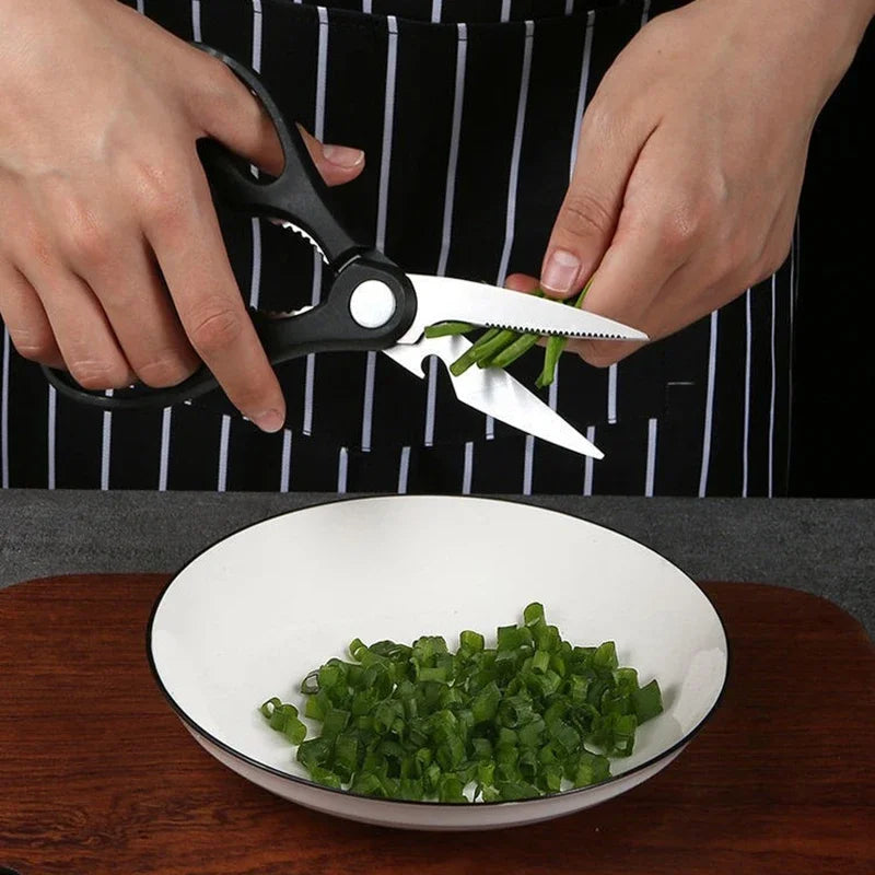 Kitchen Knives Scissors Sharpening Rod Set Laser Damascus Pattern Utility Stainless Steel Sharp Slicing Chef knife Cooking Tool