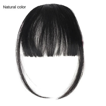 Fake Air Bangs Hair Styling Tools Hair Clip-In Extension Synthetic Hair Fake Fringe Natural False Hairpiece Women Clip In Bangs