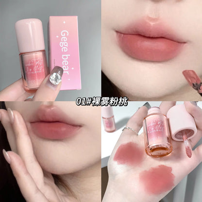 New Matte Liquid Lipstick Long Lasting Light and Thin Mousse Lip Mud Velvet Red Rose Nude Colors Lip Gloss Waterproof Lip Makeup