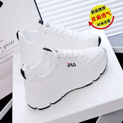 Casual Unisex Low-Top Sneakers Breathable Mesh Lining Lightweight Anti-Slip Rubber Sole EVA Midsole Synthetic Leather Upgrade...