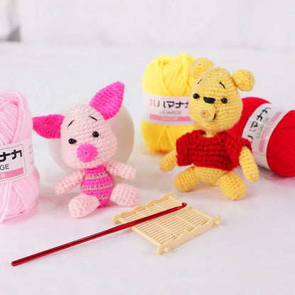 25G Milk Sweet Soft Baby Cotton Knitting Wool Thick Fiber Yarn Velvet Hand Threads for Knitting Wool Crochet Yarn for DIY Sweate