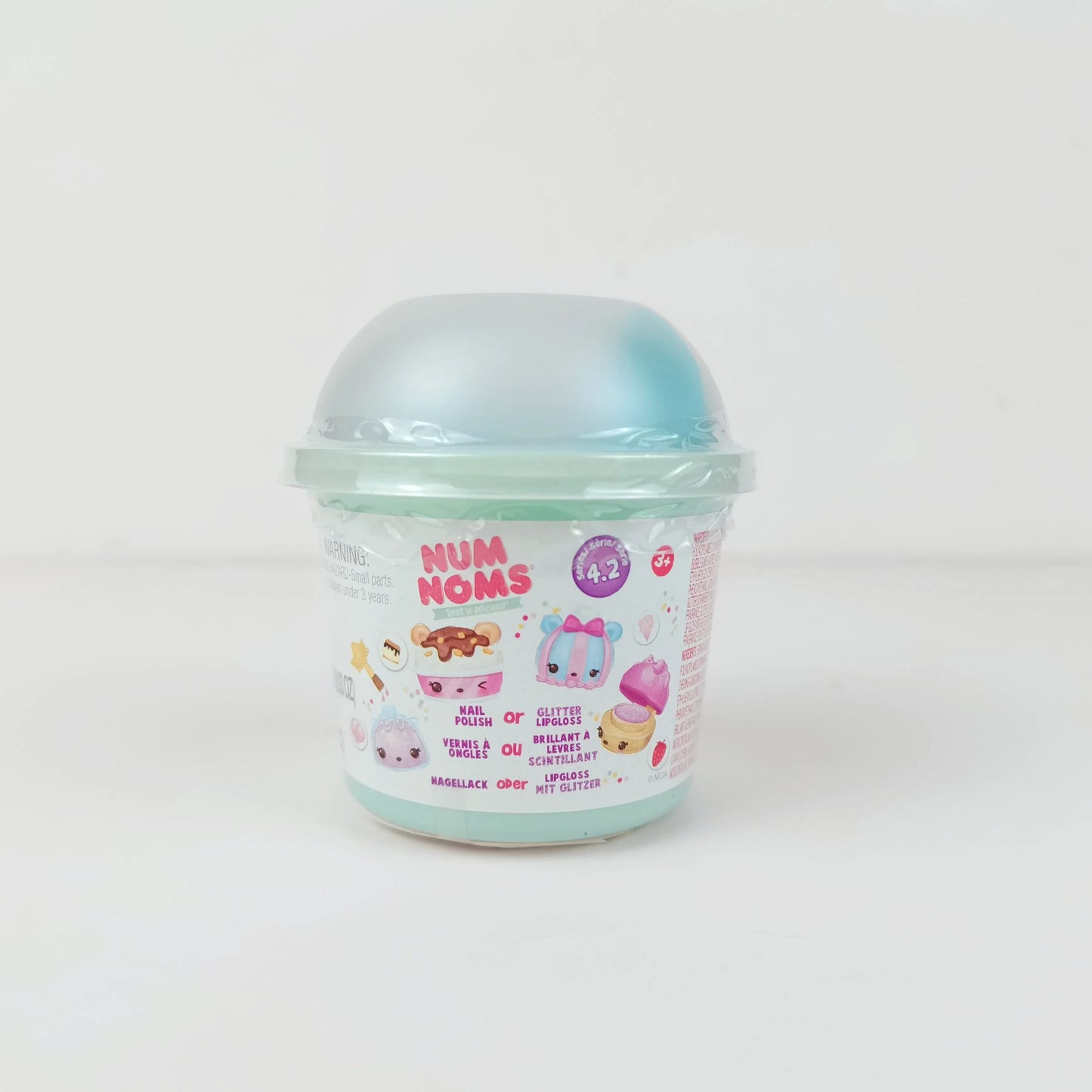 NumNoms Nail Polish Glitter Lipgloss Scented Light-up Num Nom Toy Collection Cute Animal Dolls Fun Play House Kids Birthday Gift