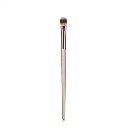 Soft Champagne Makeup Brushes for Women Cosmetic Foundation Powder Blush Eyeshadow Kabuki Blending Make Up Brush Beauty Tools