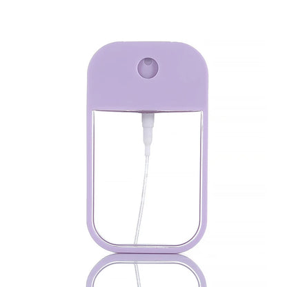 45ml Portable Mini Refillable Fragrance Hand Sanitizer Alcohol Bottle With Spray Fragrance Pump Empty Cosmetic Container Travel