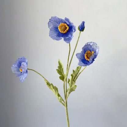 Artificial Poppy Flowers Bouquet Silk Fake Flowers For Home Garden Decor Marriage Party Wedding Decoration DIY Vase Accessories