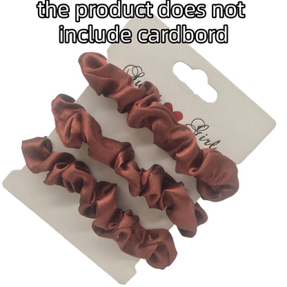 100/60/30/3/6pcs Multi Color Set Fashion Women's Small Intestine Hair ties Release scrunchies headwear scrunchy Accessories