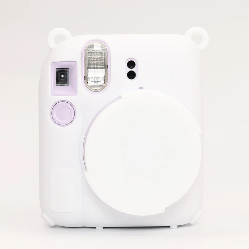 Fujifilm Mini12 Silicone Case Shockproof Drop-Proof Lightweight Soft Protector Cover Camera Body Skin Instant Camera Accessories