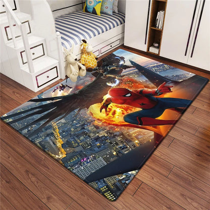 Marvel Series Customizable Carpets for Home Decor - Ideal for Bedrooms Living Rooms Sofas Camping Picnics Children's Rooms