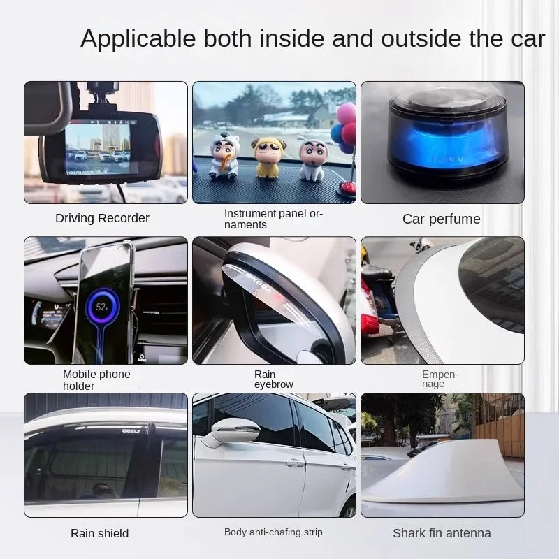 3M VHB Strong Double Sided Adhesive 3M 4229P 5-50mm Waterproof Traceless Foam Adhesive Tape For Car Home Indoor High Temperature