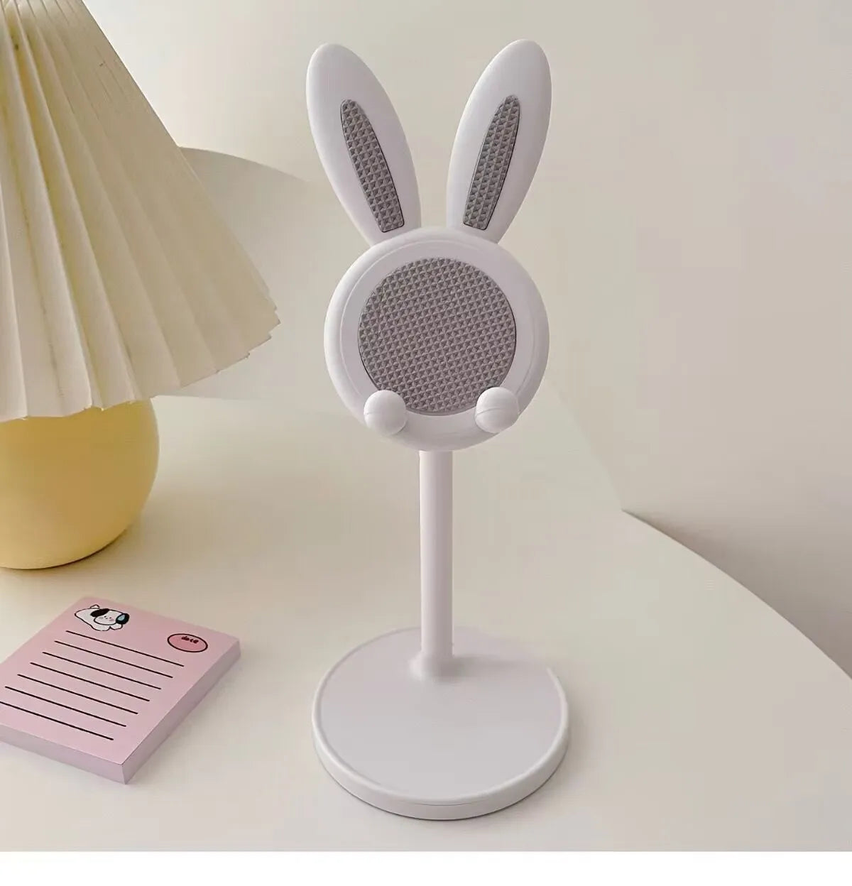 Cute Cartoon Bunny Phone Stand Desktop Cell Phone Stand For iPhone IPad Samsung Smartphone Adjustable Phone Holder Table Support