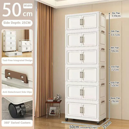 Storage Cabinet Installation Free Storage Cabinet Baby and Kidsren's Clothing Storage Box Snack Plastic Foldableing Storage Cabinet Folding Storage Cabinet Organizer