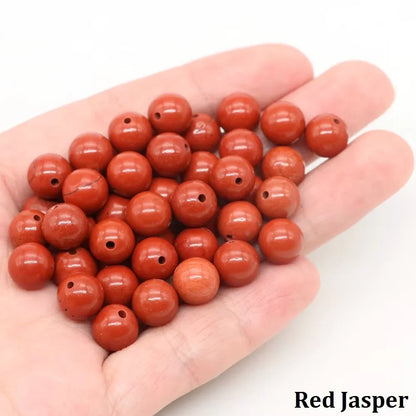 4 6 8 10mm Natural Black Tourmaline Beads Round Smooth Loose Stone Bead For Jewelry Making Diy Bracelet Necklace Accessories