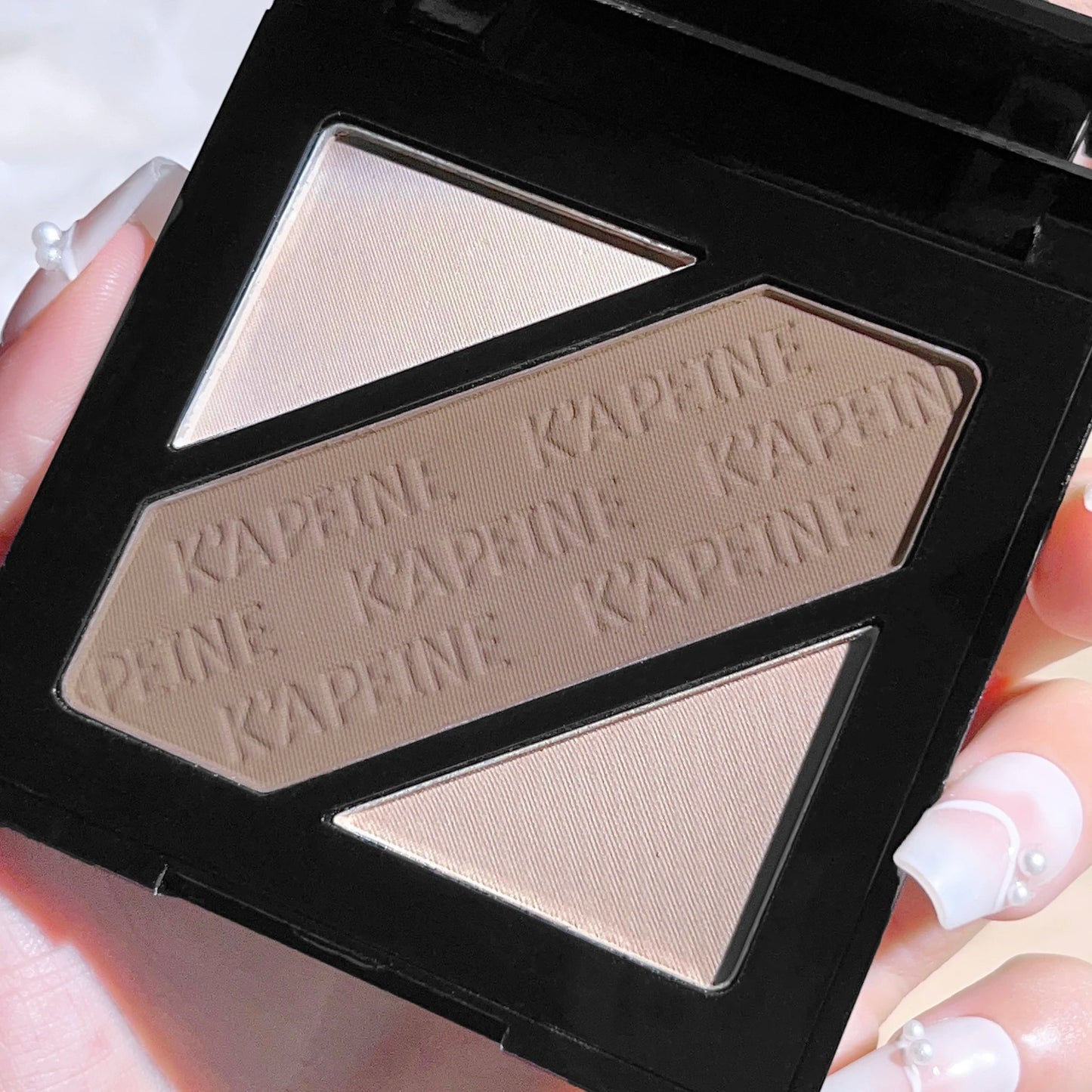 Two-tone three-color contouring palette, shadow nose shadow touching, brightening, contouring, highlighter contouring palette