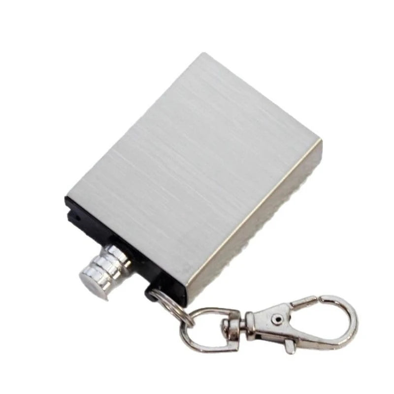 Wanci Match Keychain Waterproof Creative Ignition Safety Match Stick Stainless Steel Lighter Waterproof Cigarette Lighter