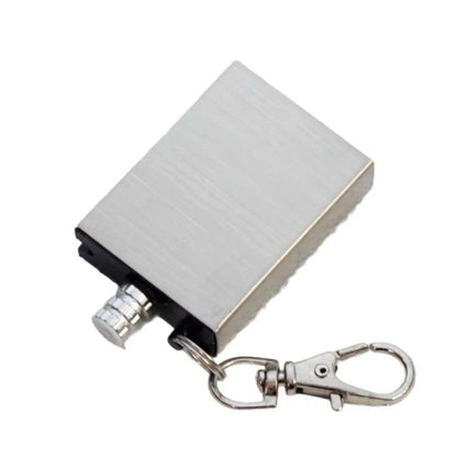 Wanci Match Keychain Waterproof Creative Ignition Safety Match Stick Stainless Steel Lighter Waterproof Cigarette Lighter