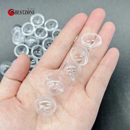 Very Small Mini Tiny 20Pcs 0.67/0.68Inch 17MM 1.7cm Empty Plastic Capsule Toys Surprise Balls Eggshell Container Prop Training
