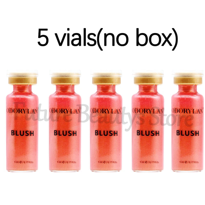 Korea 5ml Semi-Permanent Glow Blush BB Cream Ampoule Serum Set Moisturizing Brighten Serum Concealer Treatment Makeup Skin Care