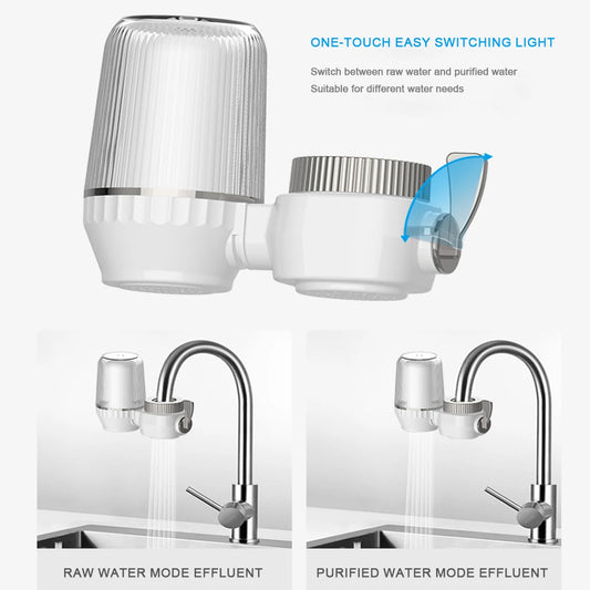 Faucet Tap Water Filter Purifier System Kitchen Tap Rust Bacteria Removal Water Filter Filtro Replacement Filter for Bathroom