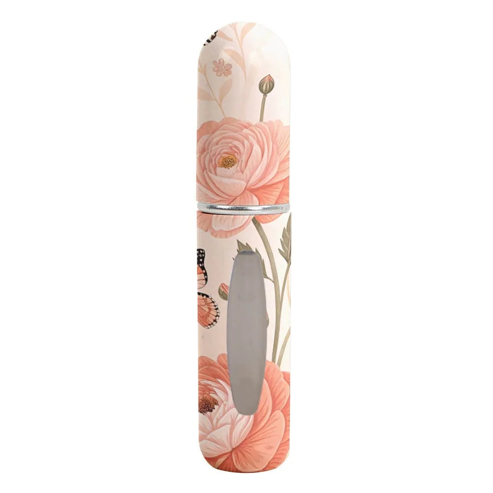 5ml Mini Perfume Bottle Essential Oil Alcohol Spray Atomizer Bottle Spray Rotating Bottle Refillable Empty Cosmetic Containers