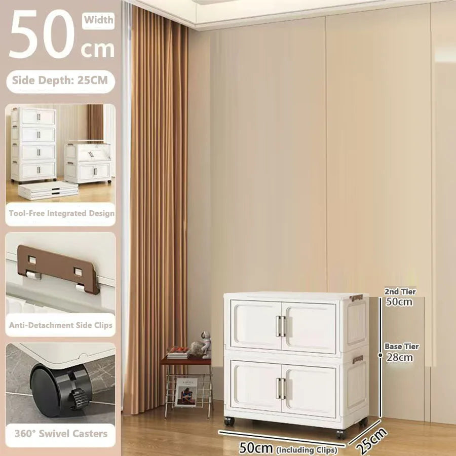 Storage Cabinet Installation Free Storage Cabinet Baby and Kidsren's Clothing Storage Box Snack Plastic Foldableing Storage Cabinet Folding Storage Cabinet Organizer