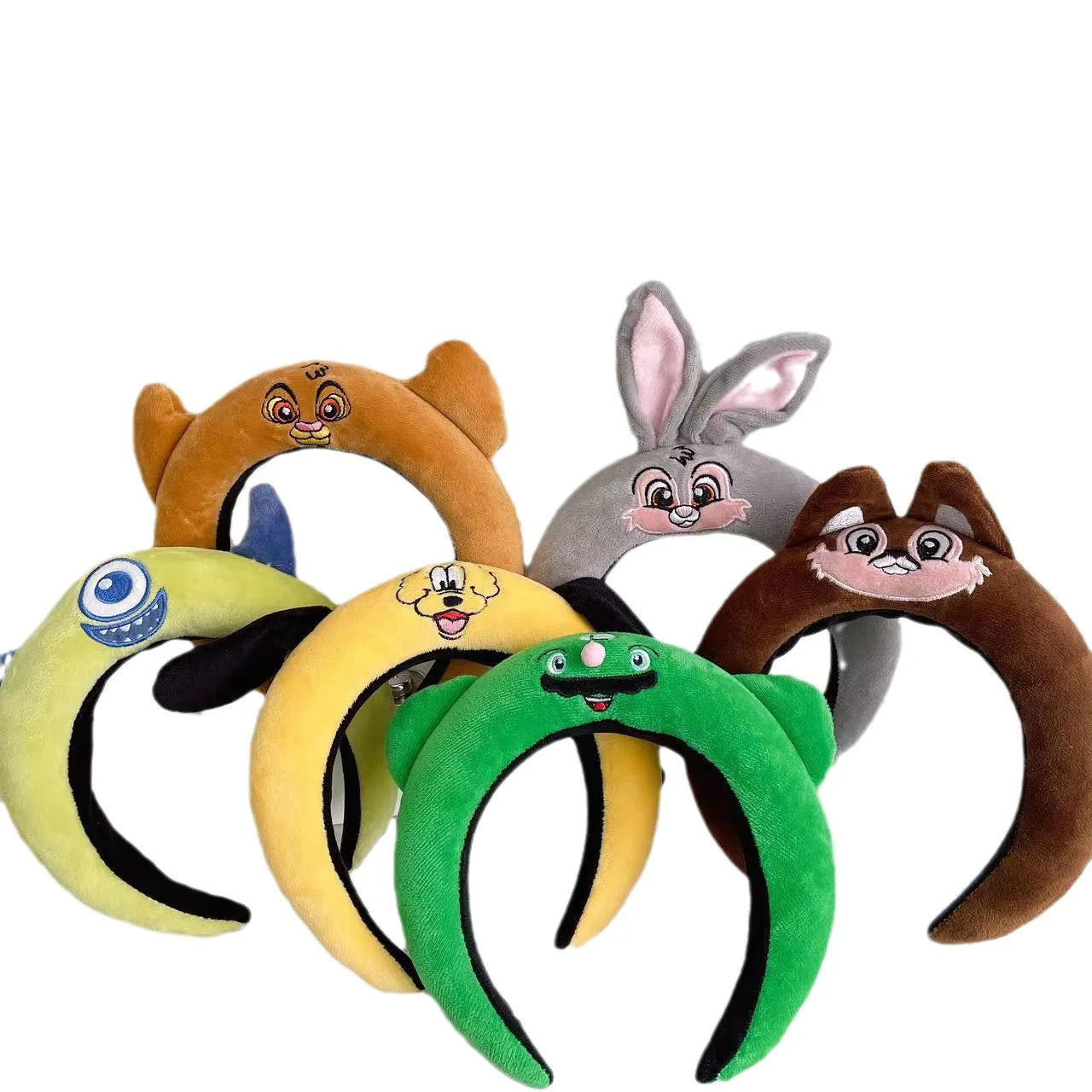 Instagram style Korean super cute doll hairband, internet celebrity face wash hairband, cute and funny hairband headband, female