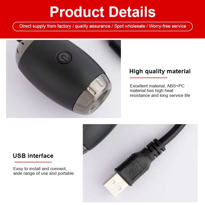 New Atmosphere Projection Home Car Ambient Light Large Range Projection Romantic Atmosphere Lamp Multiple Scenes USB Plug & Play