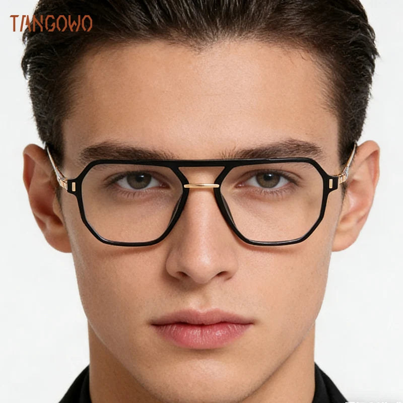 TANGOWO Prescription Glasses for Men Eye-glasses -1 Lunette Myopia Eyeglasses Photochromic Lenses Man Women's Eyepieces Eyewear
