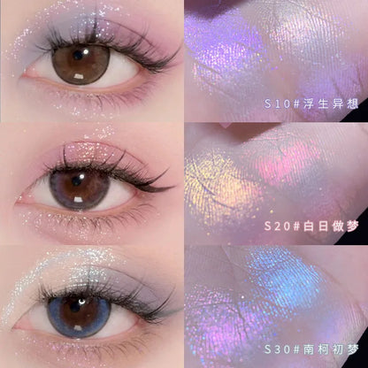 NEW Diamond Highlight Palette Glitter Mashed Potatoes Highlighter Makeup Gel Face and Body Brighten Natural Contour Shadow
