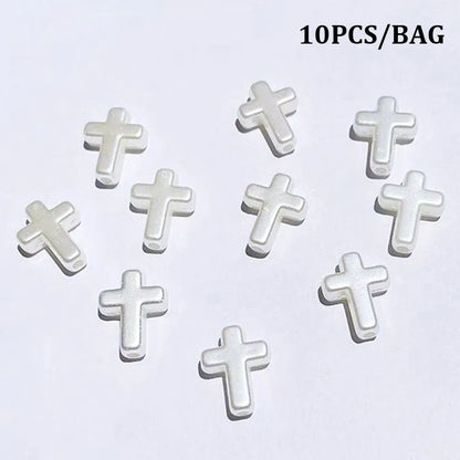 10Pcs Sweet Plush DIY Photocard Holder Handmade Material Korean Idol Photo Card Holder Lace Strips Cute Cartoon Ears Accessories