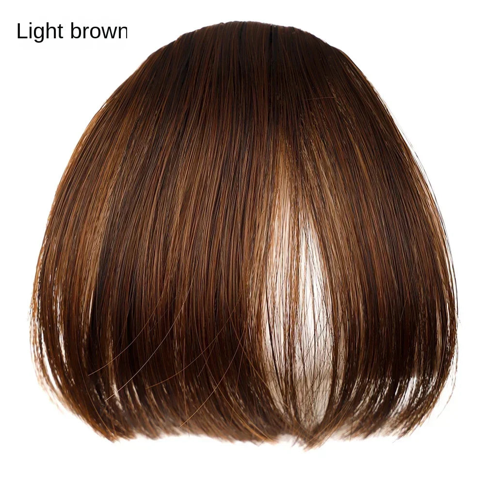 Fake Air Bangs Hair Styling Tools Hair Clip-In Extension Synthetic Hair Fake Fringe Natural False Hairpiece Women Clip In Bangs