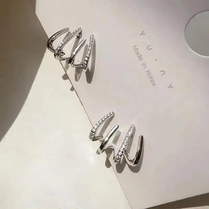 925 Silver Needle Korean Fashion Bowknot Tulip Earrings For Women Jewelry 2026 Trending New Women's White Flower Earrings Brinco
