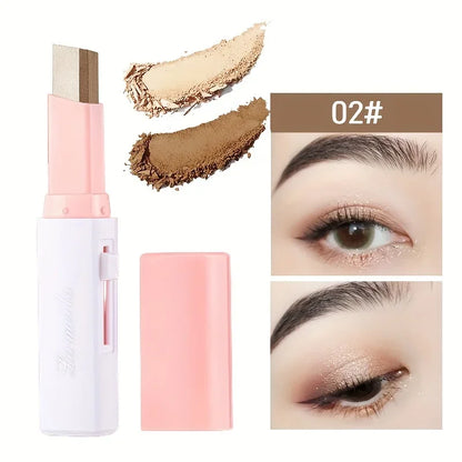 2 in 1 Pearly Highlighter Eyeshadow Stick Glitter Eyeshadow Eyeliner Stick Eyes Makeup Cosmetics Make Up Waterproof Long Lasting